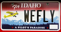 Aviation License Plate Program Saved